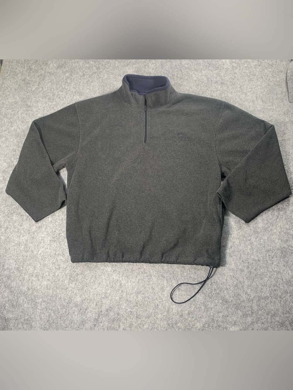 Universal Men's Charcoal Half-Zip Fleece Pullover